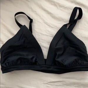 Lulu lemon black bikini top
